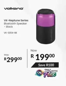 Computer Mania Volkano VK-Neptune Series Bluetooth Speaker - Black offer