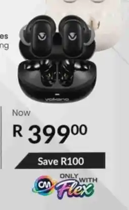 Computer Mania volkano earbuds offer
