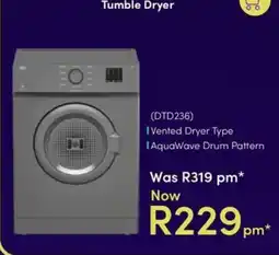 Teljoy Tumble Dryer offer