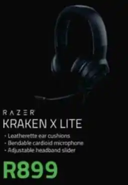 Computer Mania RAZER KRAKEN X LITE offer