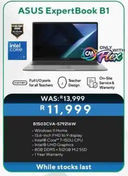Computer Mania ASUS ExpertBook B1 offer