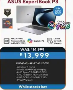 Computer Mania ASUS ExpertBook P3 offer