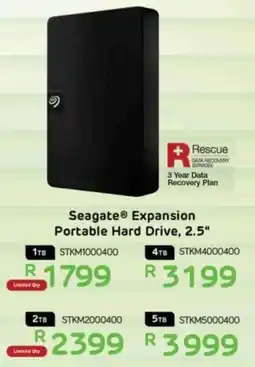 Computer Mania Seagate® Expansion Portable Hard Drive, 2.5" offer
