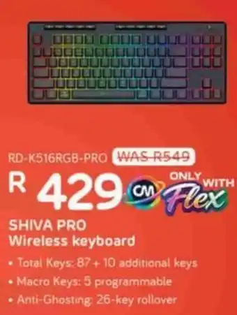SHIVA PRO Wireless keyboard