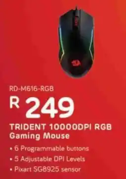 Computer Mania TRIDENT 10000DPI RGB Gaming Mouse offer