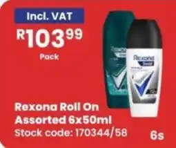 Africa Cash and Carry Rexona Roll On Assorted offer