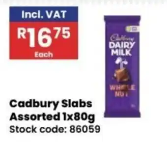 Africa Cash and Carry Cadbury Slabs Assorted offer