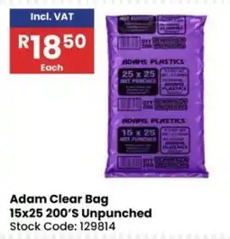 Africa Cash and Carry Adam Clear Bag offer