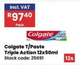 Africa Cash and Carry Colgate T/Paste Triple Action offer