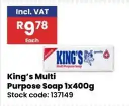 Africa Cash and Carry King's Multi Purpose Soap offer
