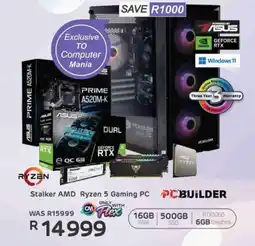 Computer Mania Stalker AMD Ryzen 5 Gaming PC offer