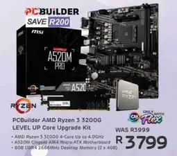 Computer Mania PCBuilder AMD Ryzen 3 3200G LEVEL UP Core Upgrade Kit offer