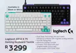 Computer Mania Logitech G512 X 75 Gaming Keyboard Tactile offer