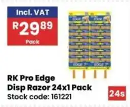 Africa Cash and Carry RK Pro Edge Disp Razor offer