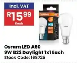 Africa Cash and Carry Osram LED A60 offer