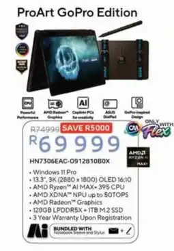 Computer Mania ProArt GoPro Edition offer