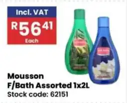 Africa Cash and Carry Mousson F/Bath Assorted offer