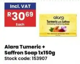 Africa Cash and Carry Alara Tumeric + Saffron Soap offer
