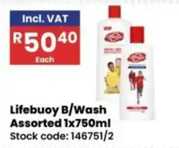 Africa Cash and Carry Lifebuoy B/Wash Assorted offer