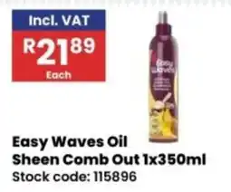 Africa Cash and Carry Easy Waves Oil Sheen Comb Out offer