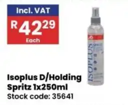 Africa Cash and Carry Isoplus D/Holding Spritz offer