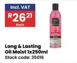 Africa Cash and Carry Long & Lasting Oil Moist offer