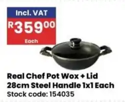 Africa Cash and Carry Real Chef Pot Wox + Lid offer