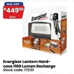 Africa Cash and Carry Energizer Lantern Hard-case 1100 Lumen Recharge offer
