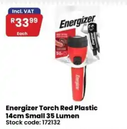 Africa Cash and Carry Energizer Torch Red Plastic offer
