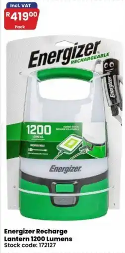 Africa Cash and Carry Energizer Recharge Lantern 1200 Lumens offer