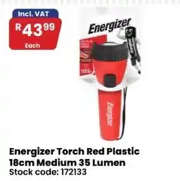 Africa Cash and Carry Energizer Torch Red Plastic offer