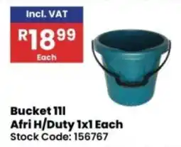Africa Cash and Carry Bucket 111 Afri H/Duty offer