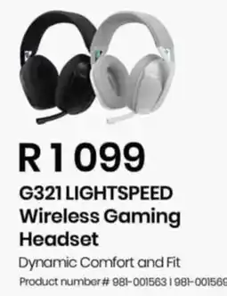 Computer Mania G321 LIGHTSPEED Wireless Gaming Headset offer