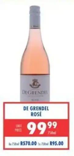 Ultra Liquors De Grendel Rosé offer