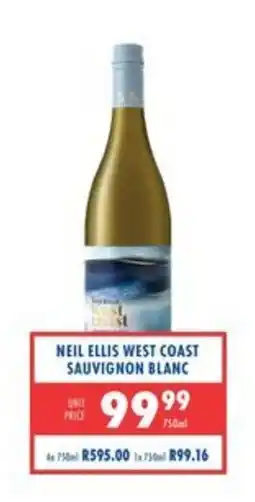 Ultra Liquors Neil Ellis West Coast Sauvignon Blanc offer