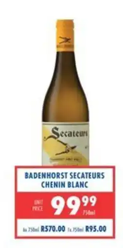 Ultra Liquors Badenhorst Secateurs Chenin Blanc offer