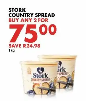 Woolworths Stork Country Spread 2x1kg offer