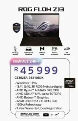 Computer Mania ROG FLOW Z13 offer