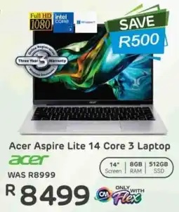 Computer Mania Acer Aspire Lite 14 Core 3 Laptop offer
