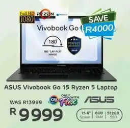 Computer Mania ASUS Vivobook Go 15 Ryzen 5 Laptop offer