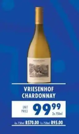 Ultra Liquors Vriesenhof Chardonnay offer