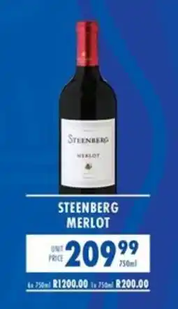 Ultra Liquors Steenberg Merlot offer
