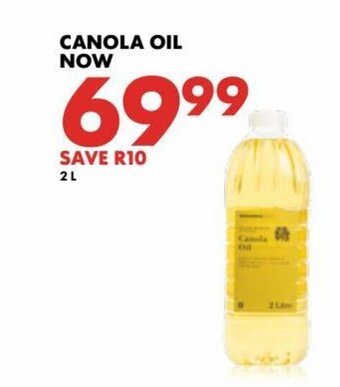 Woolworths Canola Oil 2L offer