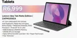 Computer Mania Lenovo Idea Tab Matte Edition offer
