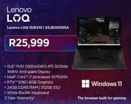 Computer Mania Lenovo LOQ 15IRX10 offer