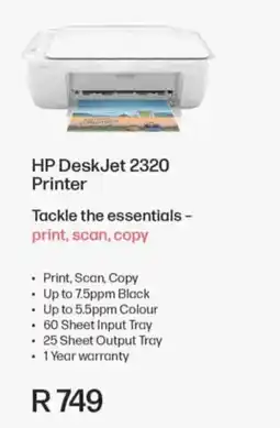 Computer Mania HP DeskJet 2320 Printer offer