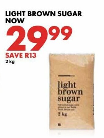Woolworths Light Brown Sugar 2kg offer