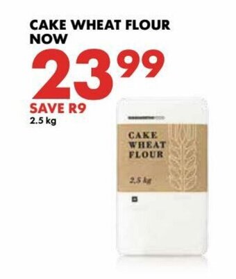Woolworths Cake Wheat Flour 2.5kg offer