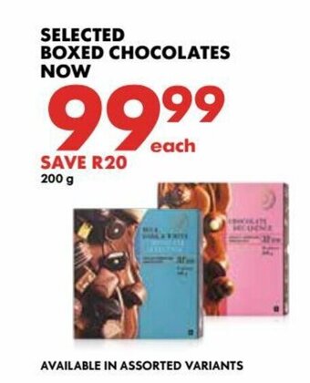 Selected Boxed Chocolates 200g