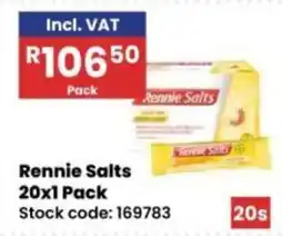 Africa Cash and Carry Rennie Salts offer